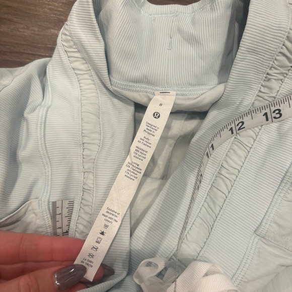 Lululemon Light Blue Dance Studio Crop - Picture 4 of 7